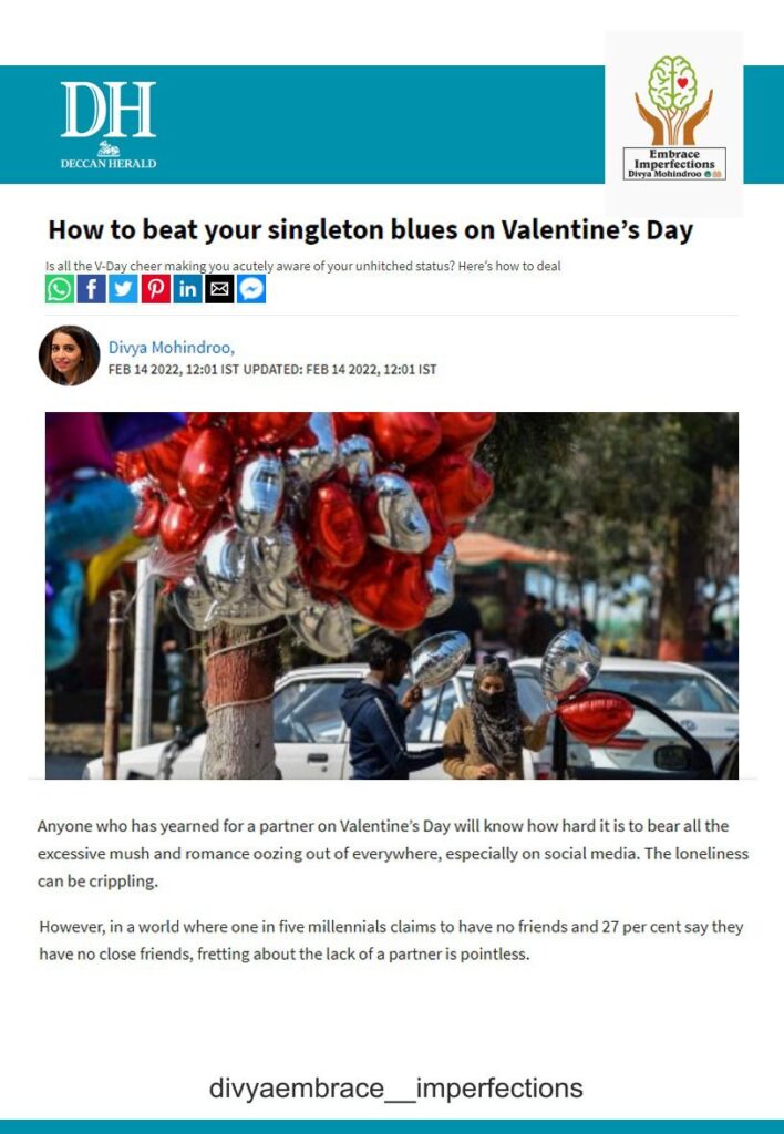 Singleton blues on Valentine’s Day